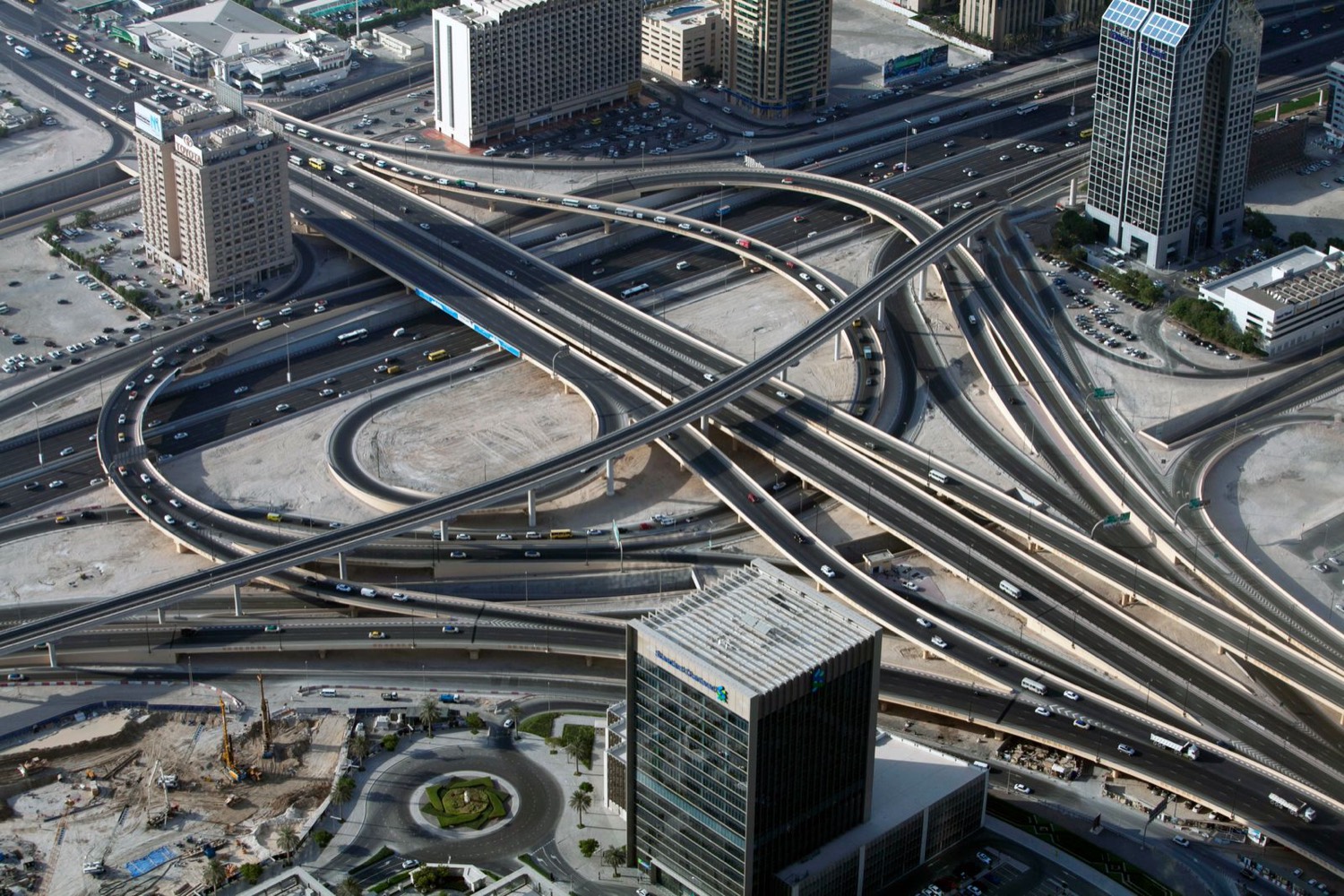 Motorway ring interchange
