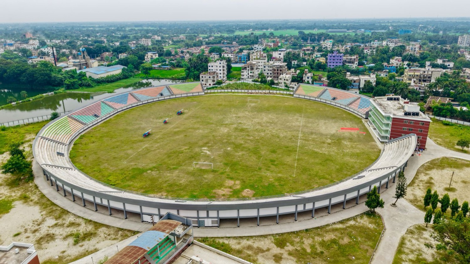 Football stadium